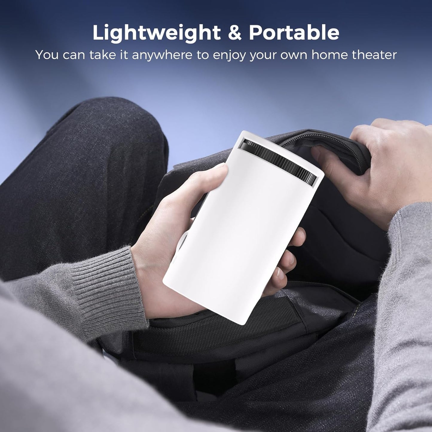 Transform Your Movie Nights with This Pocket-Sized 4K Wonder Projector - Now with WiFi and Bluetooth! Who Needs a Big Screen Anyway?
