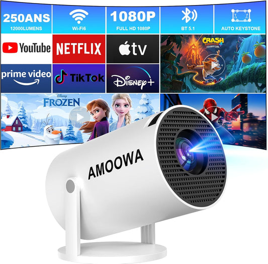 Transform Your Movie Nights with This Pocket-Sized 4K Wonder Projector - Now with WiFi and Bluetooth! Who Needs a Big Screen Anyway?